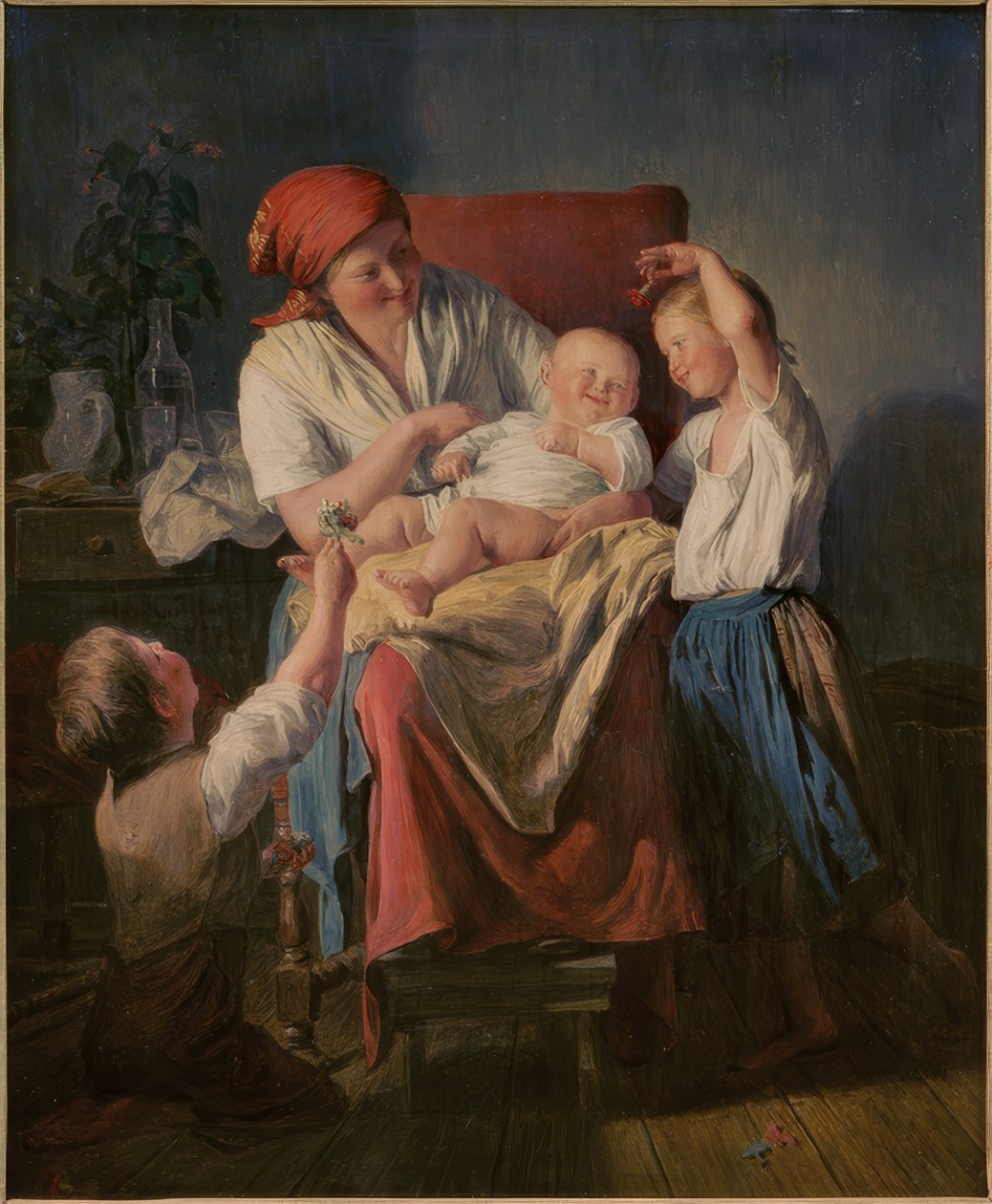 Felicità materna da Ferdinand Waldmüller
