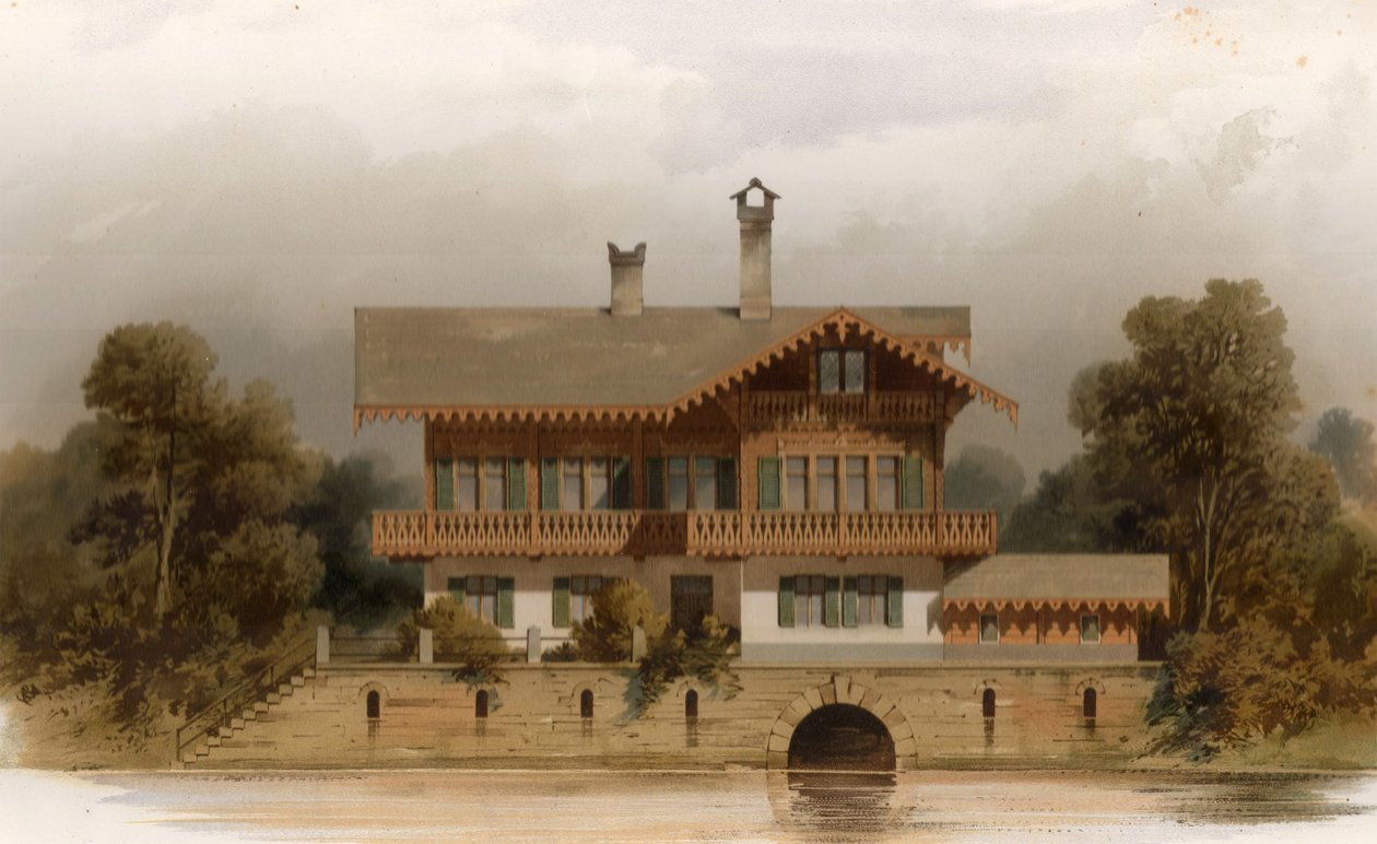 Tedesco: Schweizerhaus 1 am Park Klein-Glienicke da Ferdinand von Arnim