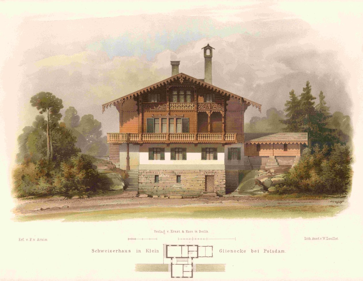 Klein Glienicke Schweizerhaus 1 da Ferdinand von Arnim