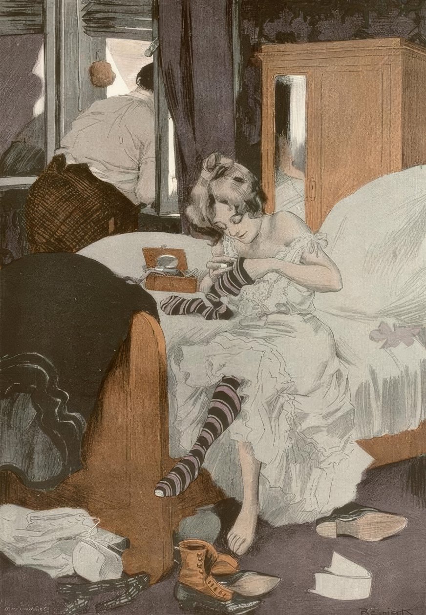 In viaggio di nozze da Ferdinand von Reznicek