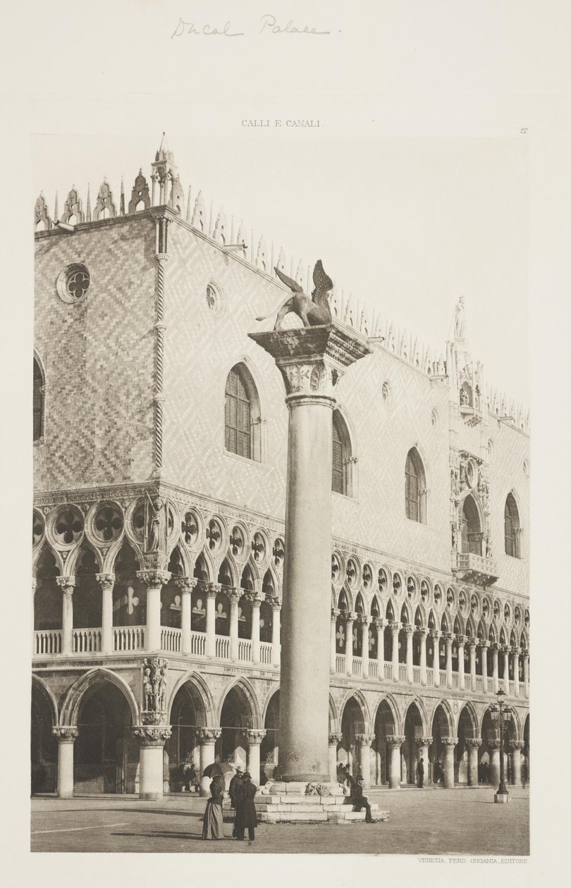 Palazzo Ducale da Ferdinando Ongania
