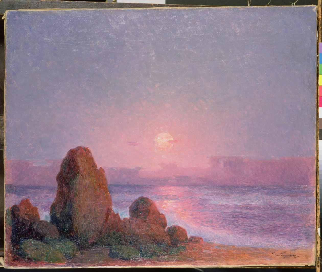 Crepuscolo in Bretagna da Fernand Loyen du Puigaudeau