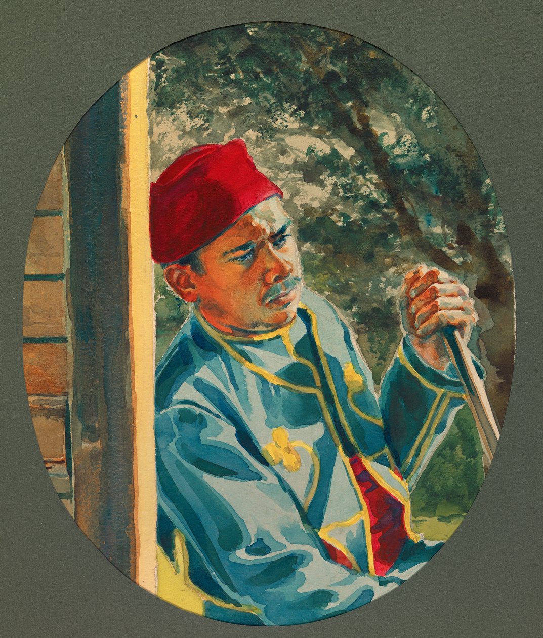 Pimero, scaramantico algerino, Gustrow da Fernand Barbier