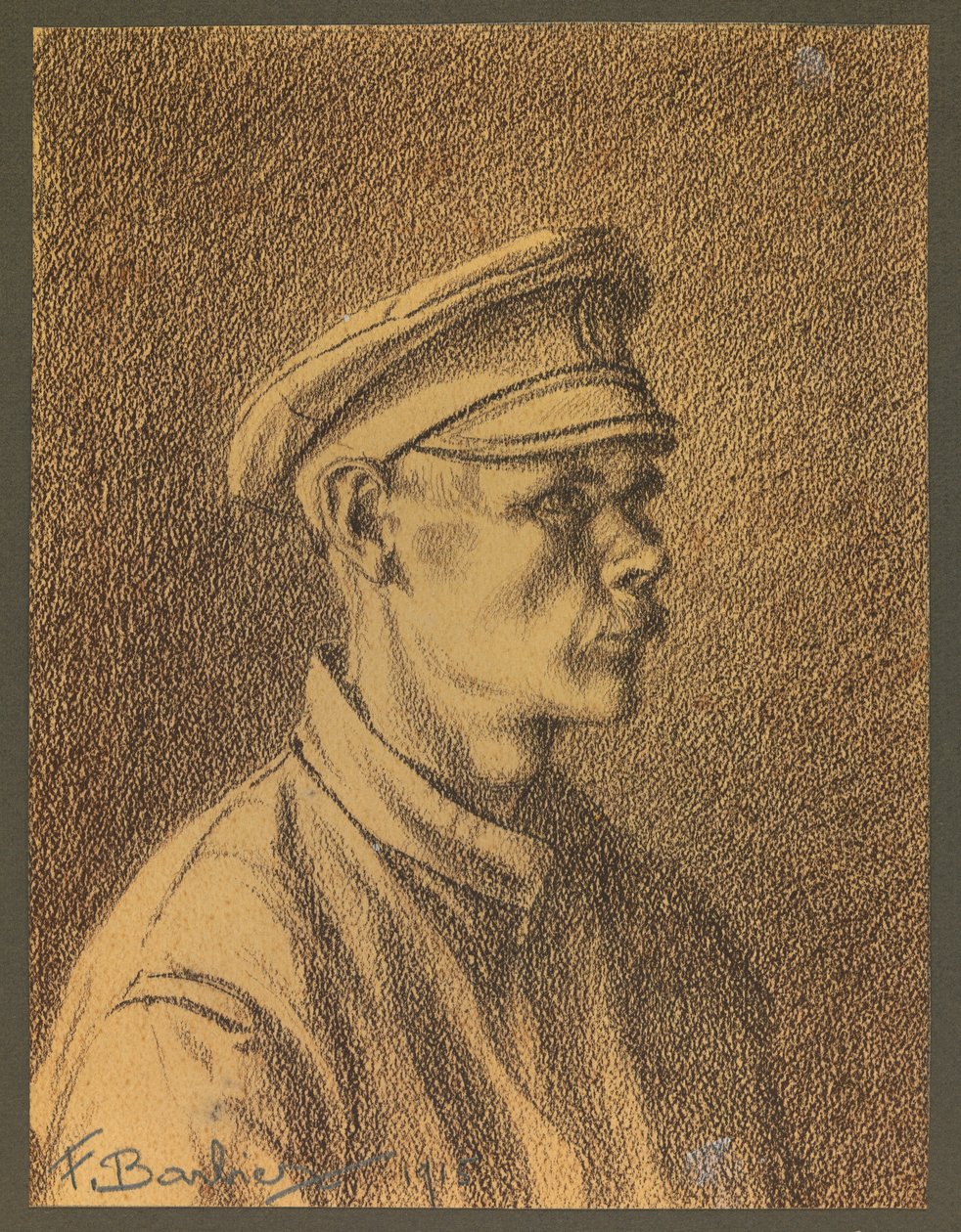 Ritratto di un prigioniero russo da Fernand Barbier