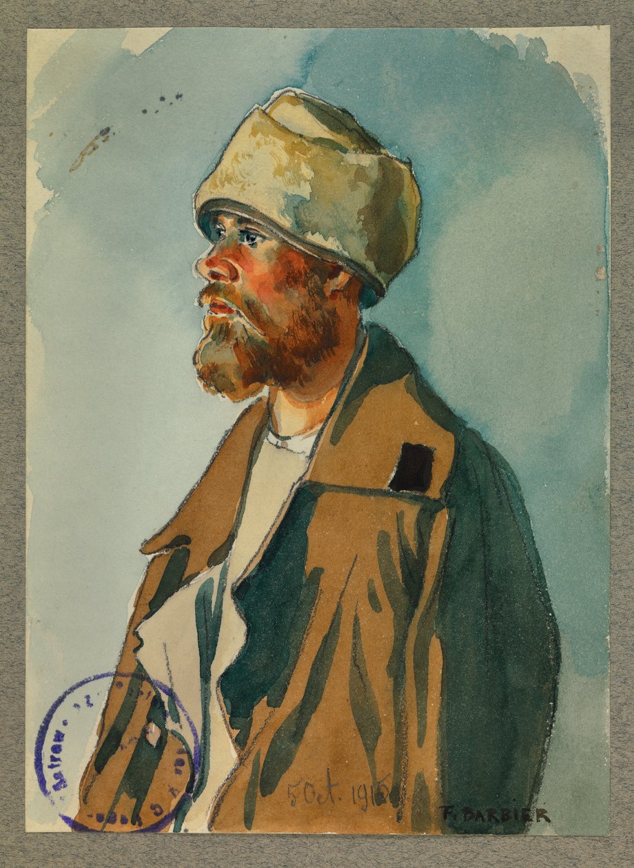 Prigioniero russo, Gustrow da Fernand Barbier