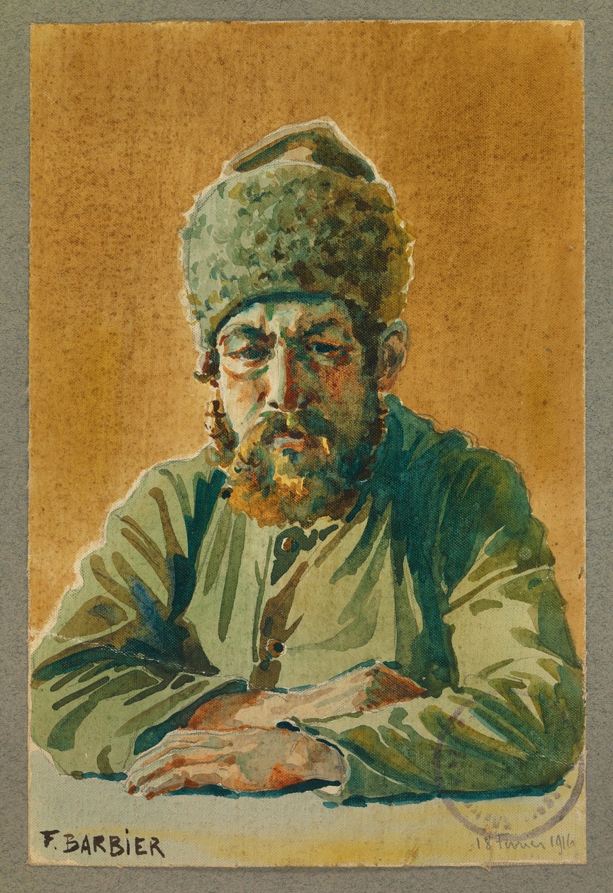 Prigioniero russo, Gustrow da Fernand Barbier