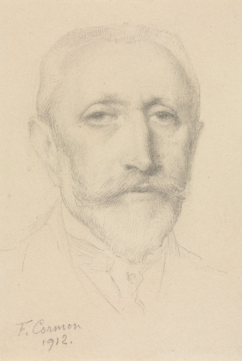 Autoritratto da Fernand Cormon