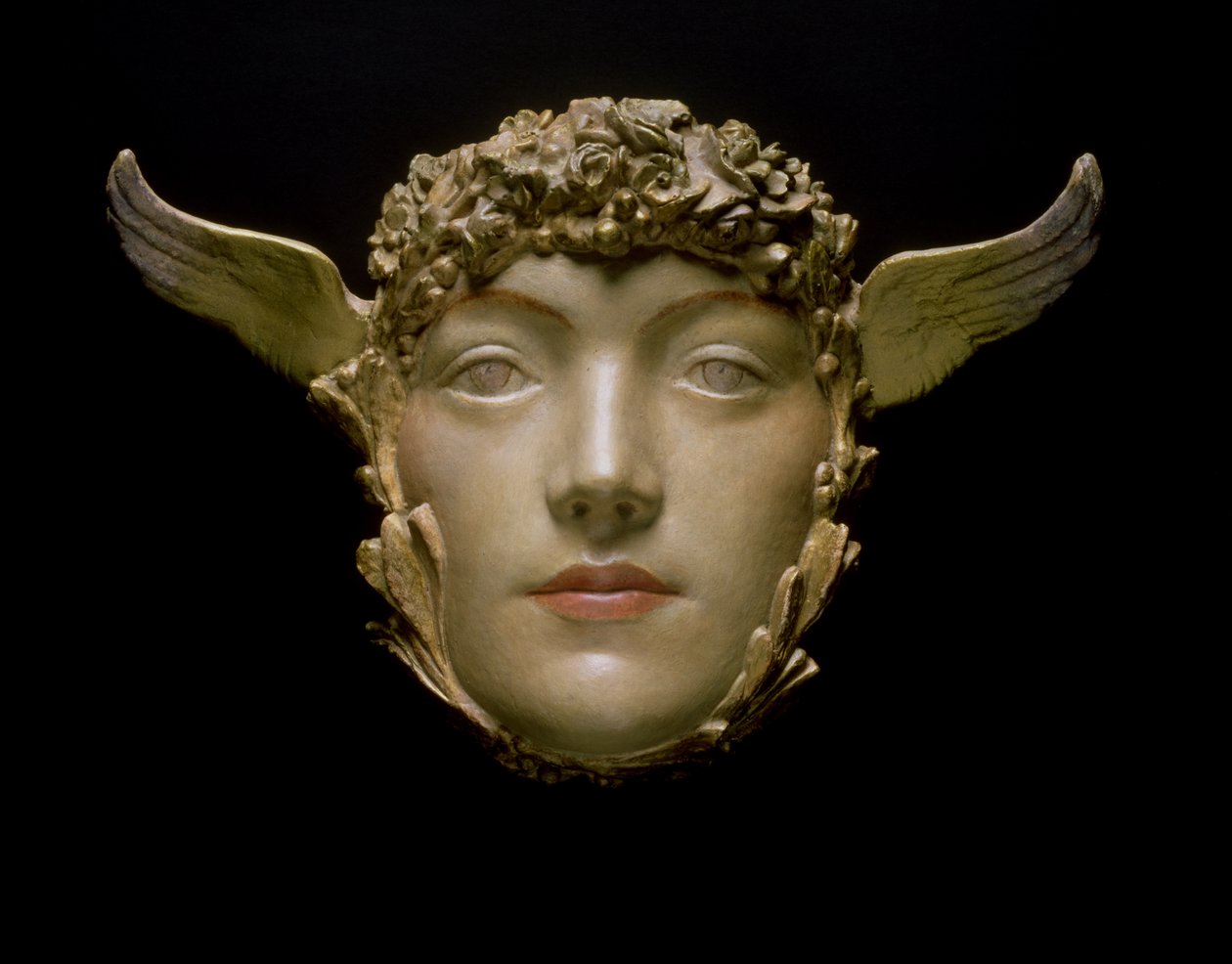 Una maschera, c.1897 da Fernand Khnopff