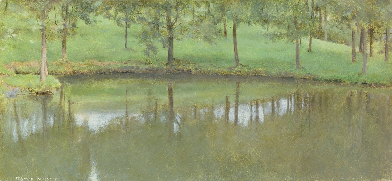 Fosset; Acqua Ferma, c.1894 da Fernand Khnopff