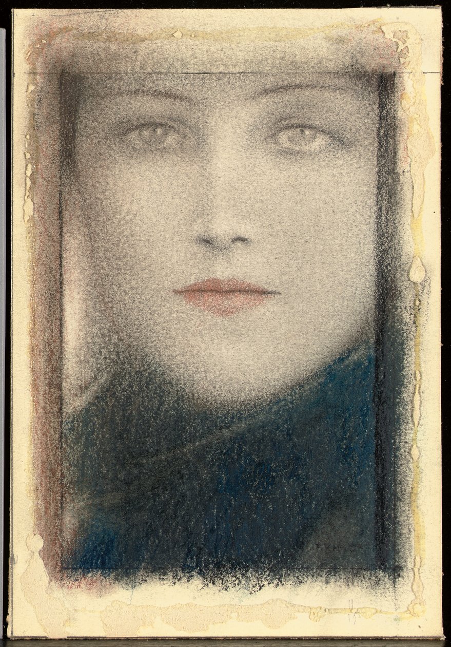 Testa di una donna, c.1910 da Fernand Khnopff