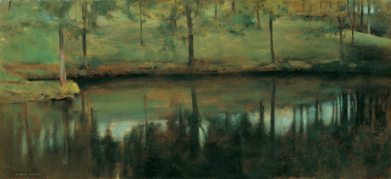 Acqua immobile da Fernand Khnopff