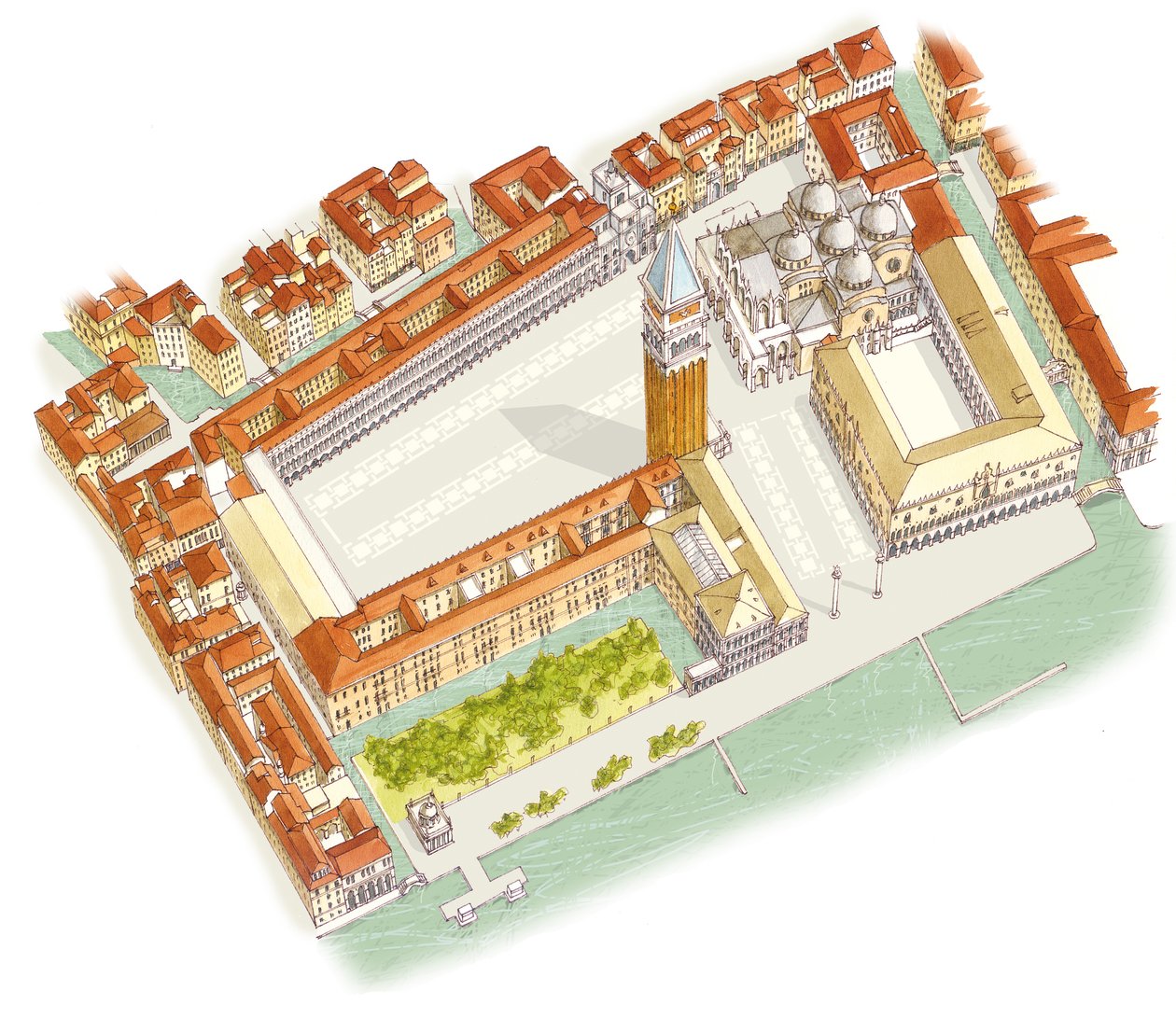 Piazza San Marco, Venezia, Italia da Fernando Aznar Cenamor
