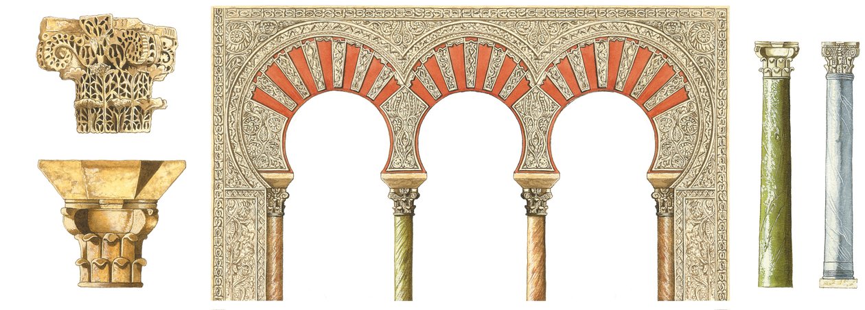 Arte del califfato islamico spagnolo. Archi, capitelli e colonne da Fernando Aznar Cenamor
