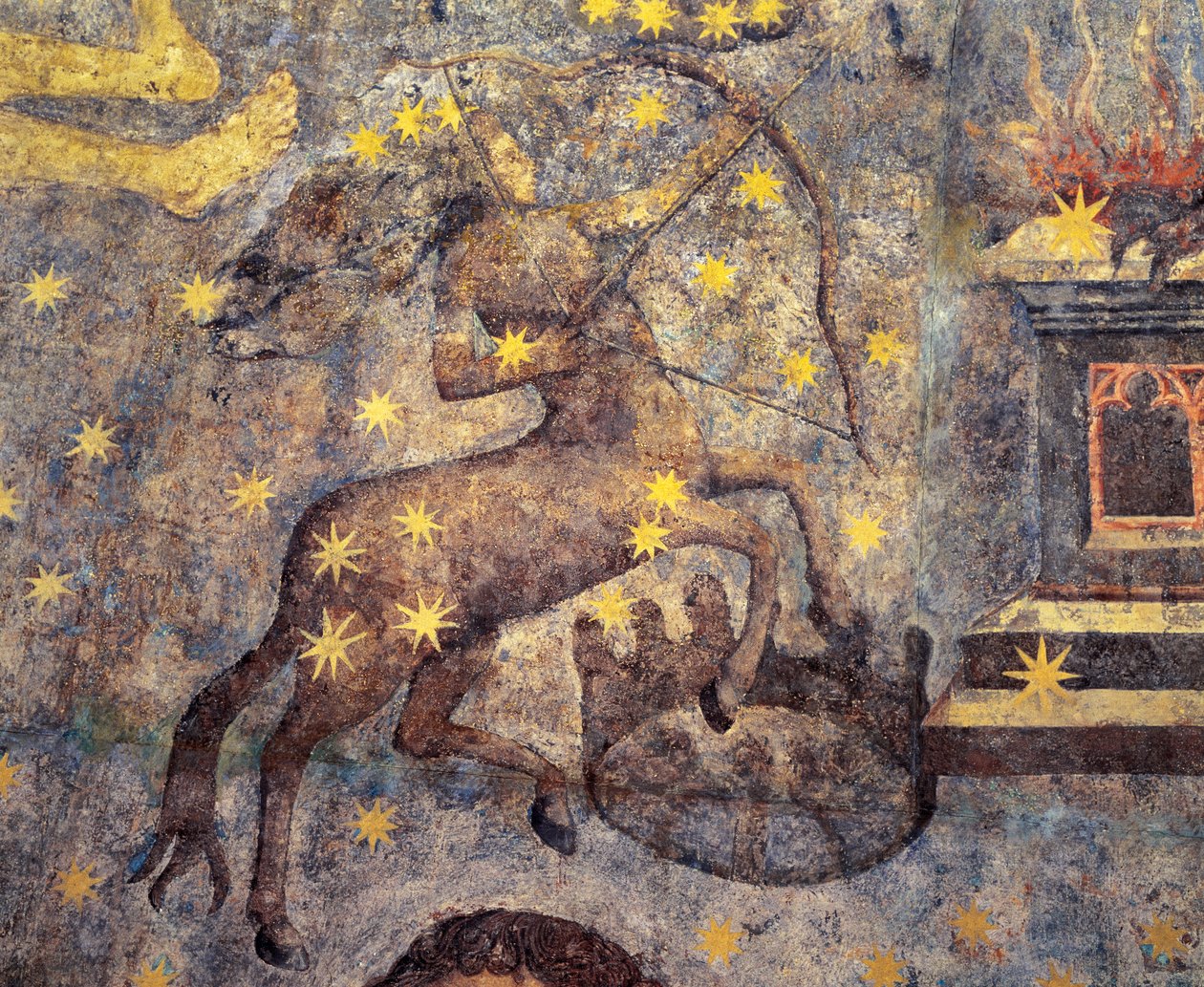 Cupola dello Zodiaco, Centauro, 1485 da Fernando Gallego