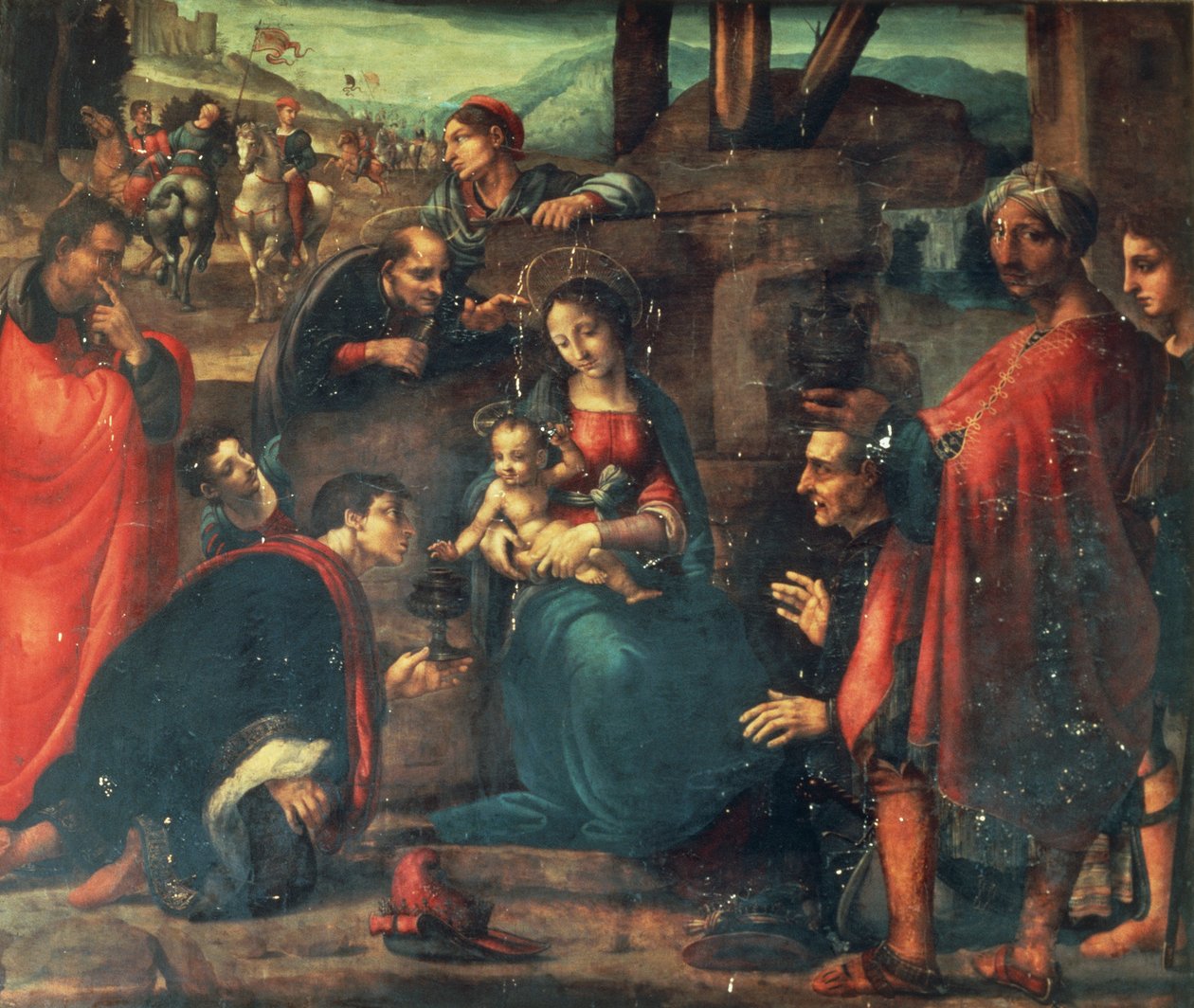 Adorazione dei Magi da Fernando de Llanos