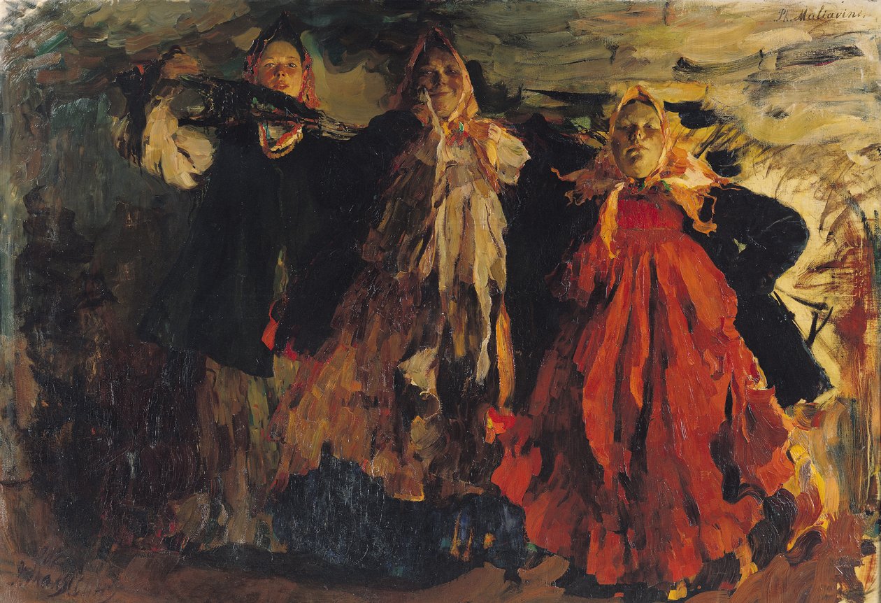 Contadini russi, 1902 da Filipp Andreevic Maljavin