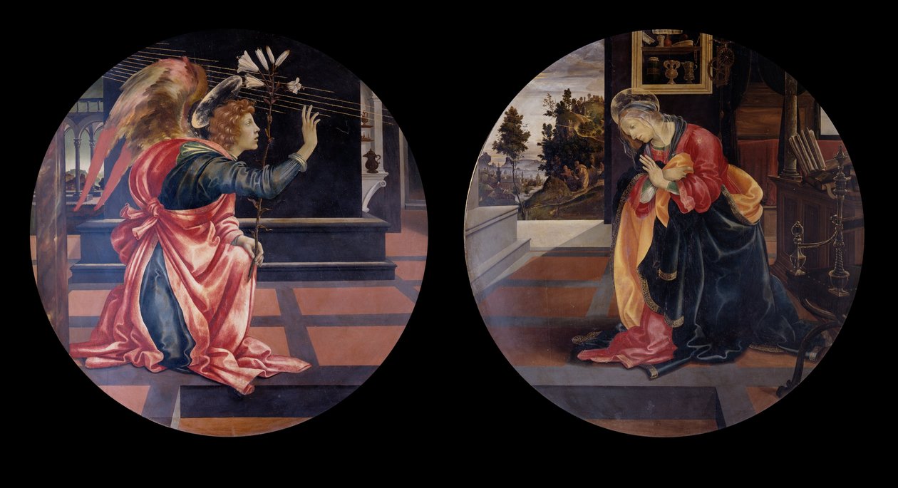 Annunciazione da Filippino Lippi