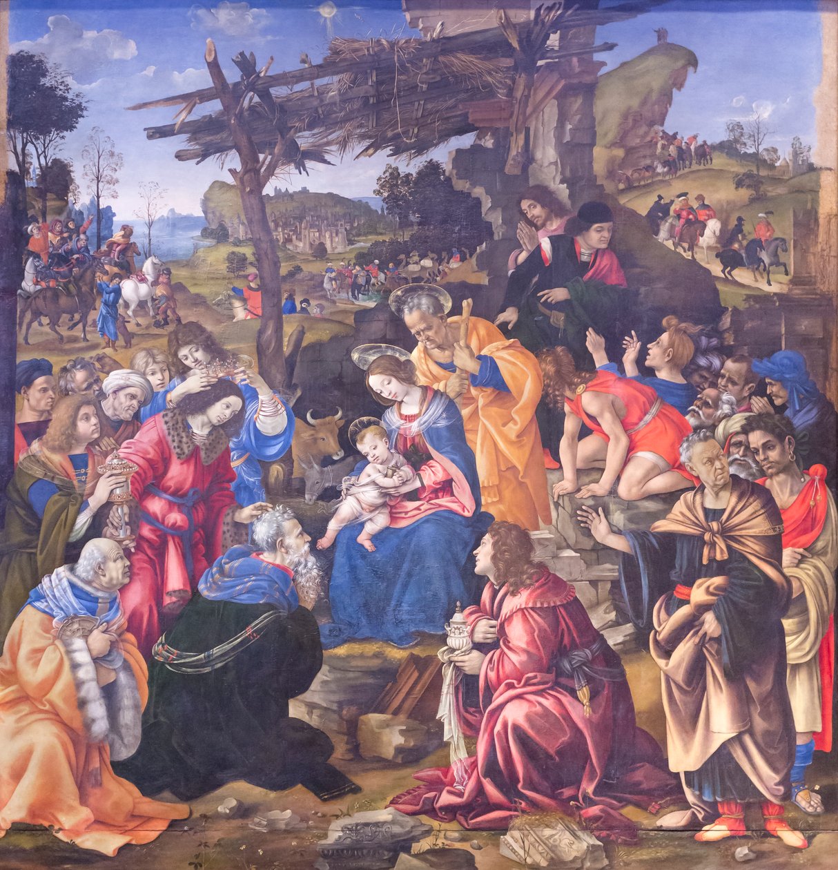 Adorazione dei Magi da Filippino Lippi