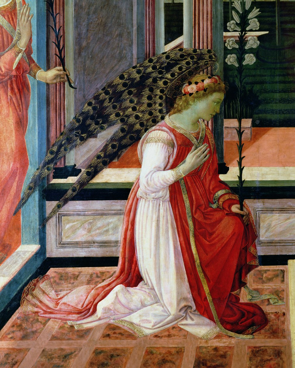 Annunciazione (dettaglio) da Filippino Lippi
