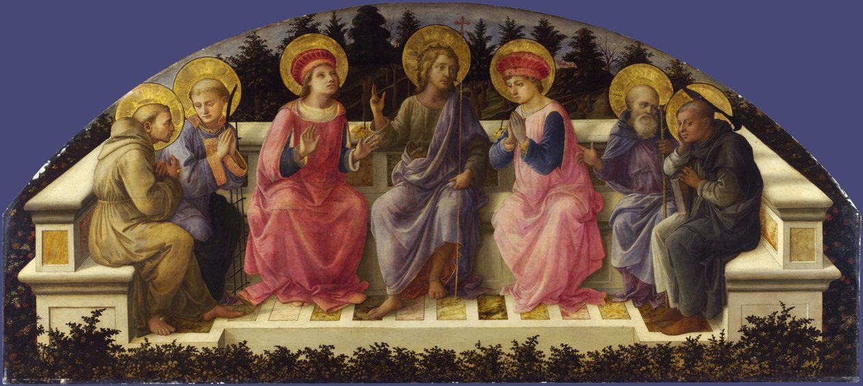 Sette santi da Fra Filippo Lippi