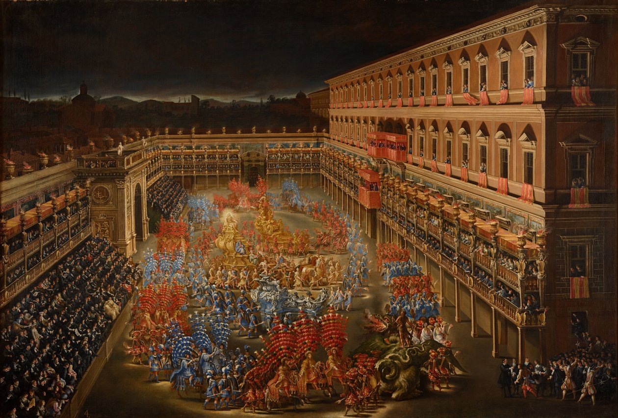 Giostra dei caroselli da Filippo Gagliardi