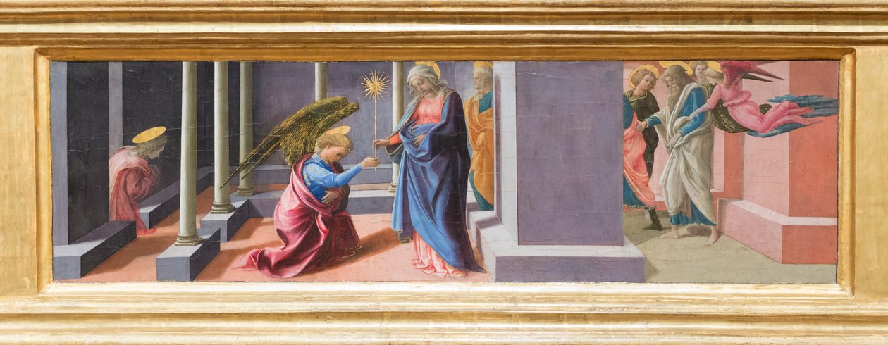 Annuncio della morte della Vergine da Filippo Lippi