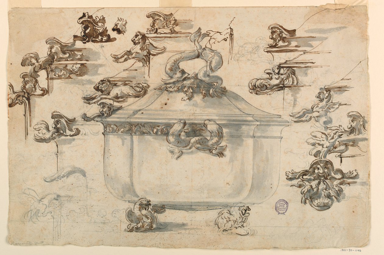 Disegno, progetti per una zuppiera d