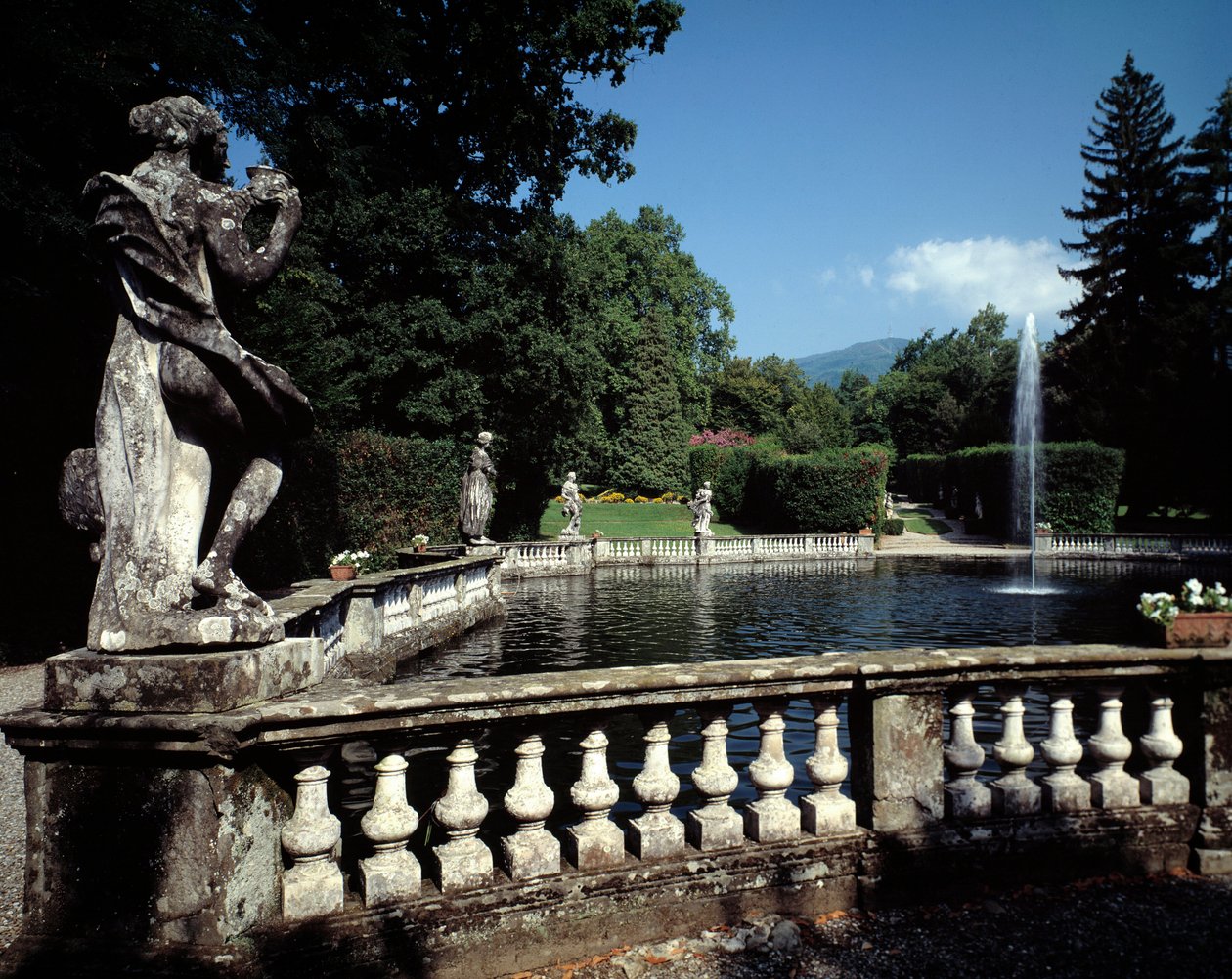 Fontana nel parco da Filippo or Juvara Juvarra