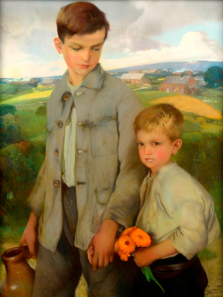 I due fratelli da Firmin Baes