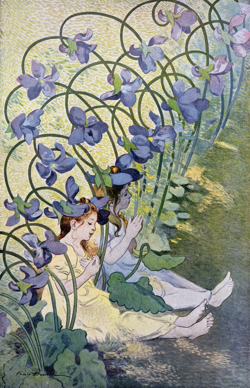 Le Violette, fiori vivaci da Firmin Bouisset