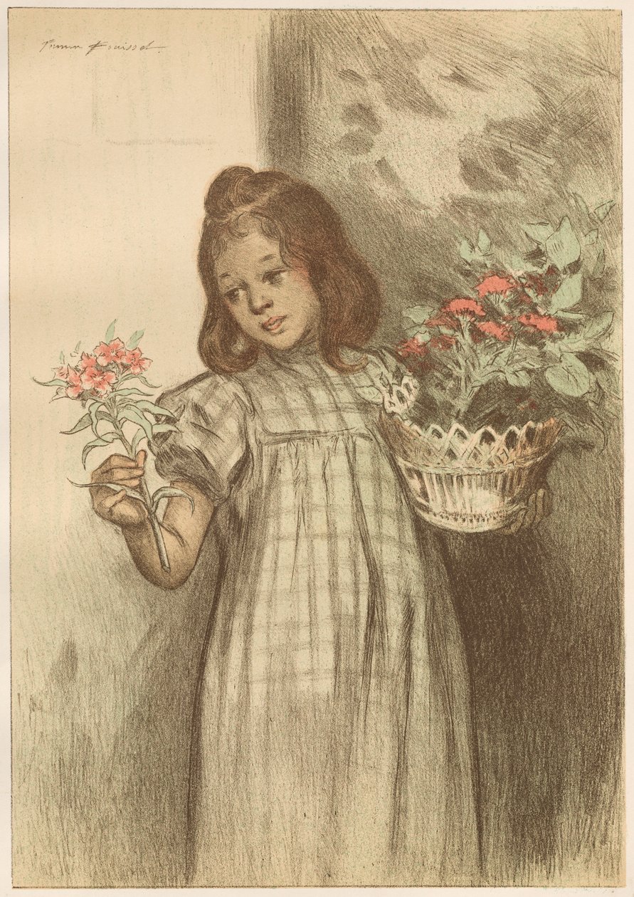 Bouquetiere, pubblicato 1899 da Firmin Bouisset