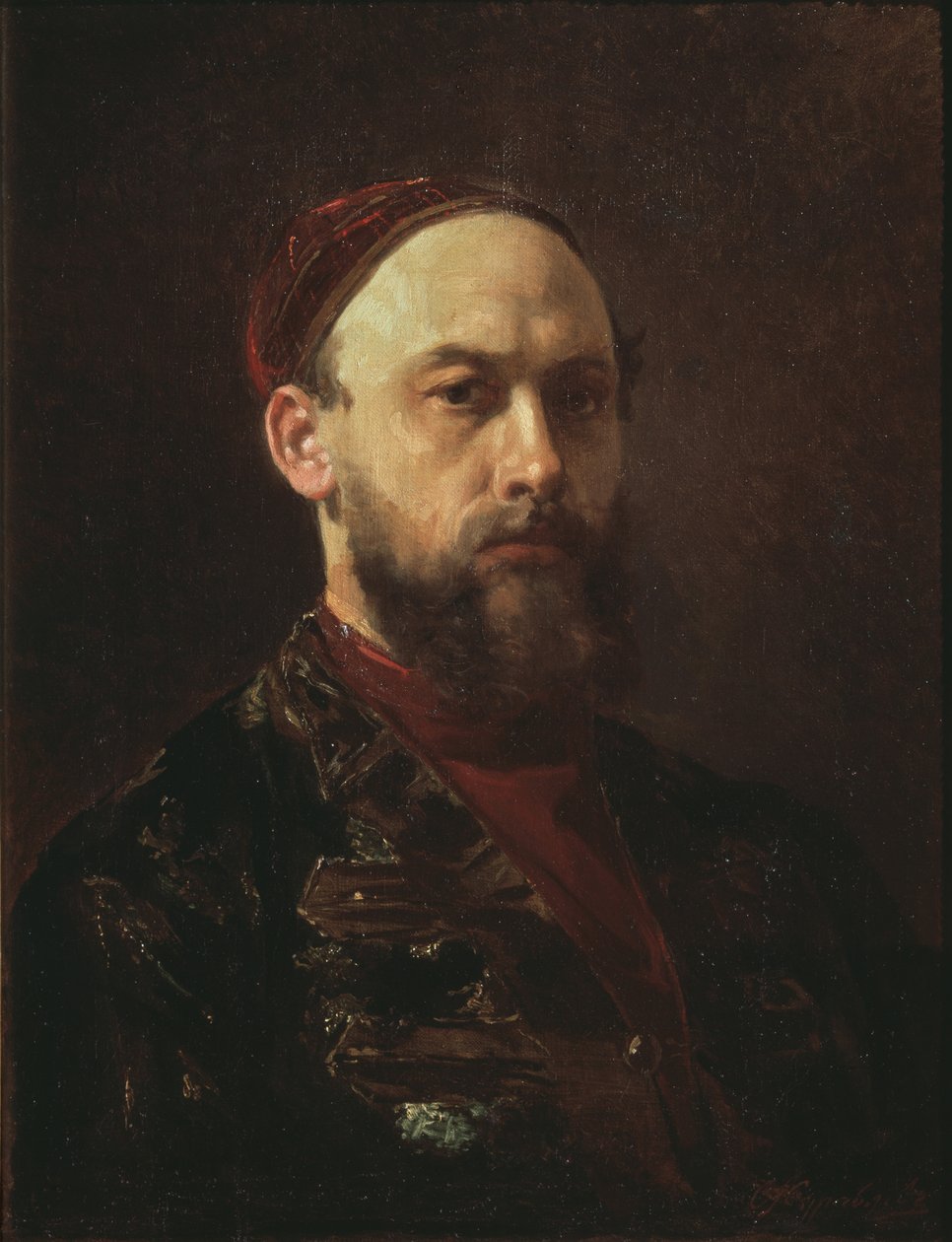 Autoritratto da Firs Sergeevich Zhuravlev