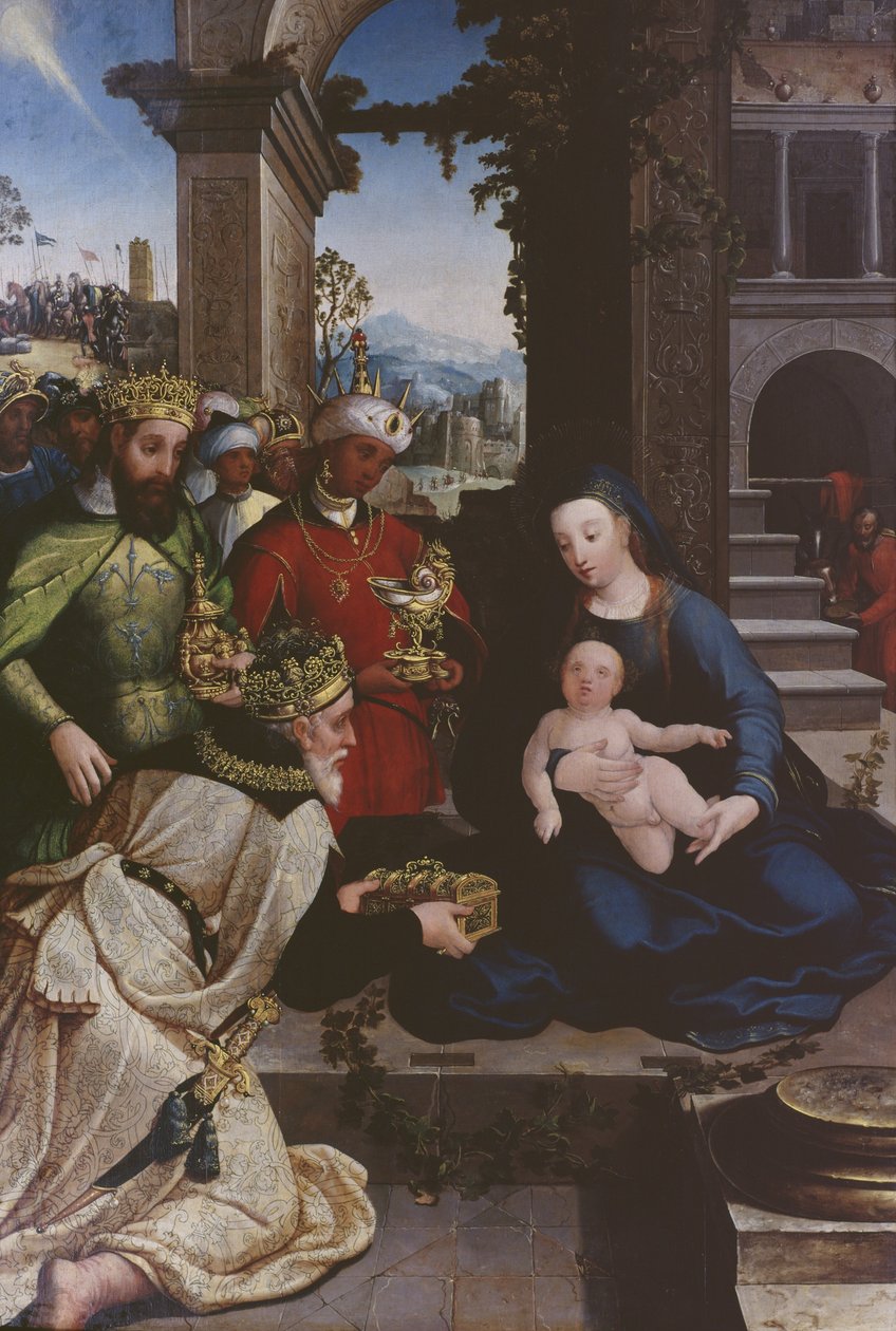 Adorazione dei Magi, c.1500 da Flemish School