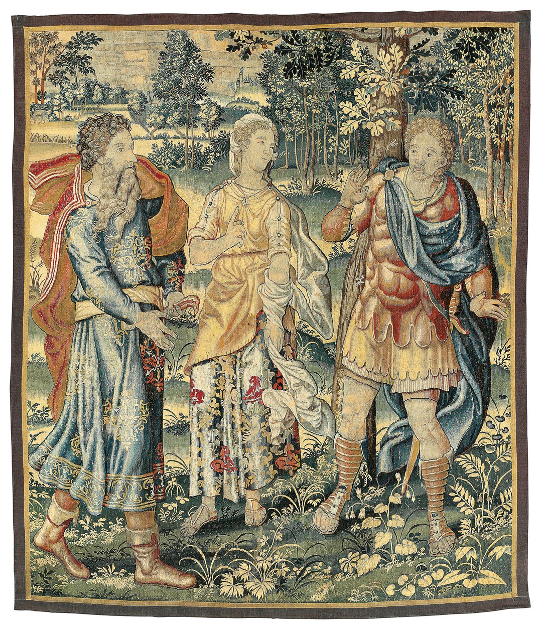 Arazzo biblico, Bruxelles, metà del XVI secolo da Flemish School