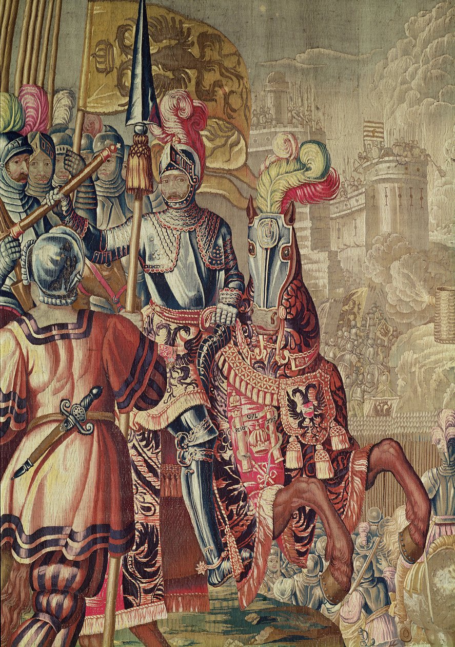 (dettaglio) Carlo V da Flemish School