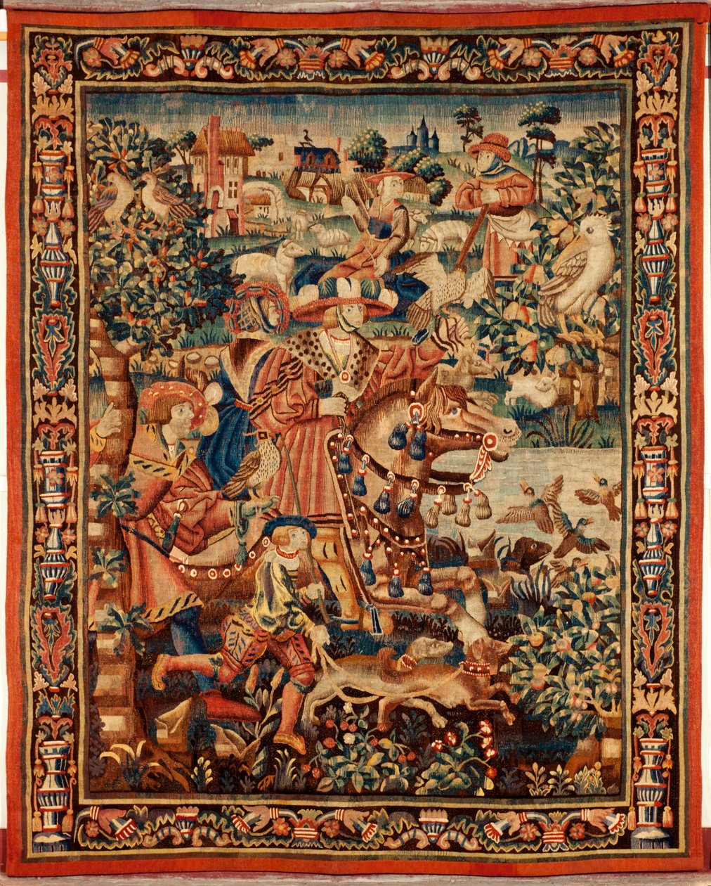 Arazzo fiammingo. XVI secolo da Flemish School