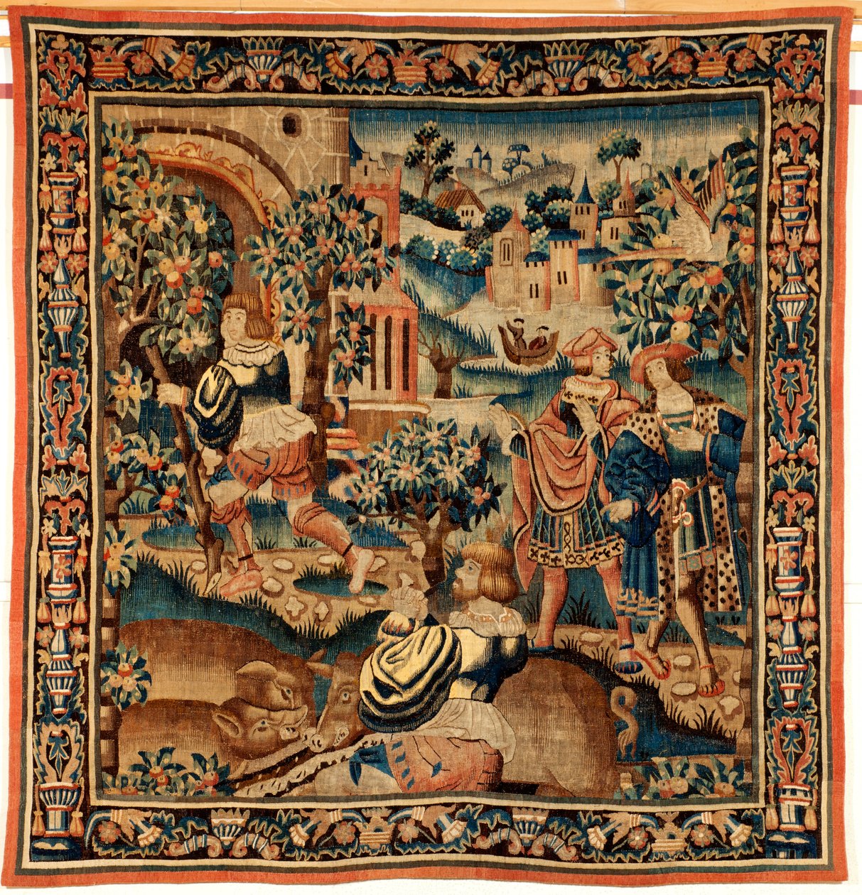 Arazzo fiammingo. XVI secolo. da Flemish School