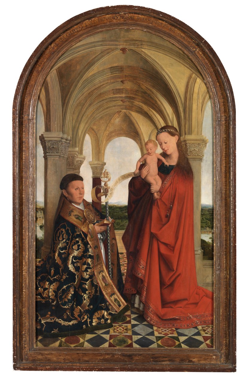 Madonna con Petrus Wijts da Flemish School