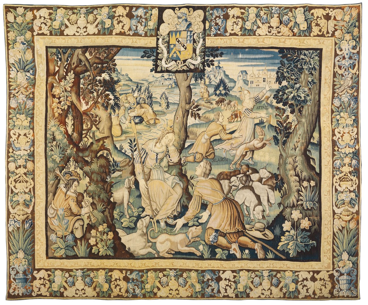 Arazzo mitologico, 1600-50 da Flemish School