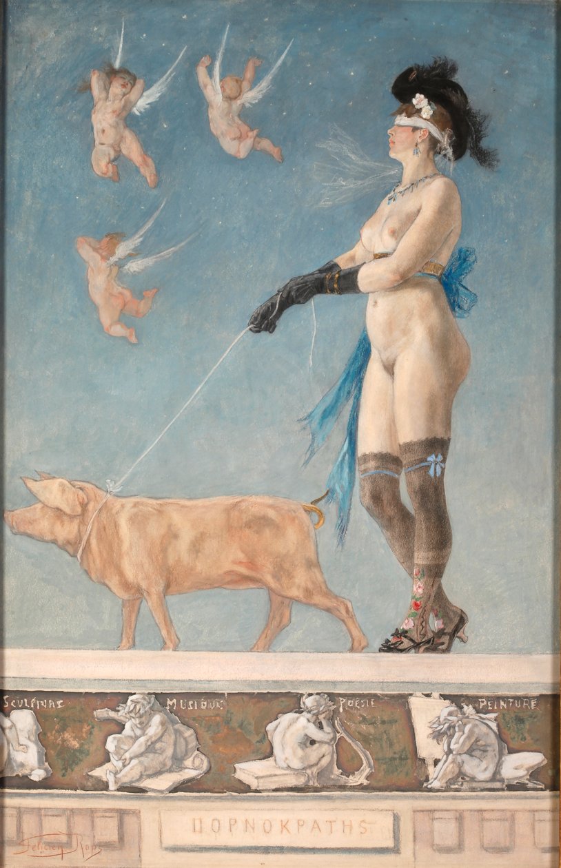 Pornokratès da Félicien Rops