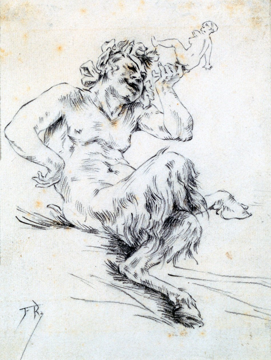 Fauna, c. 1850-1898 da Félicien Rops