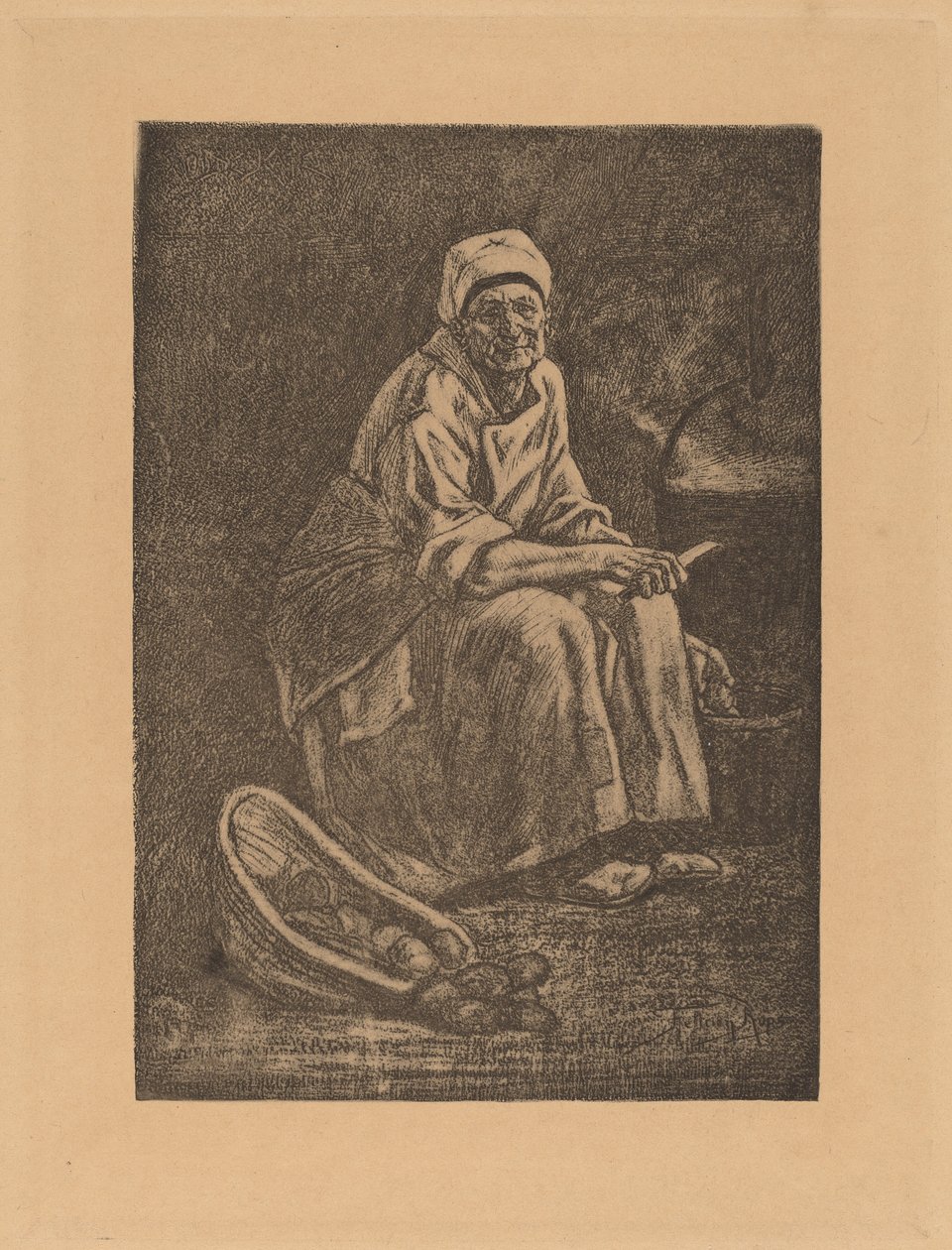 Oude-Kate da Félicien Rops