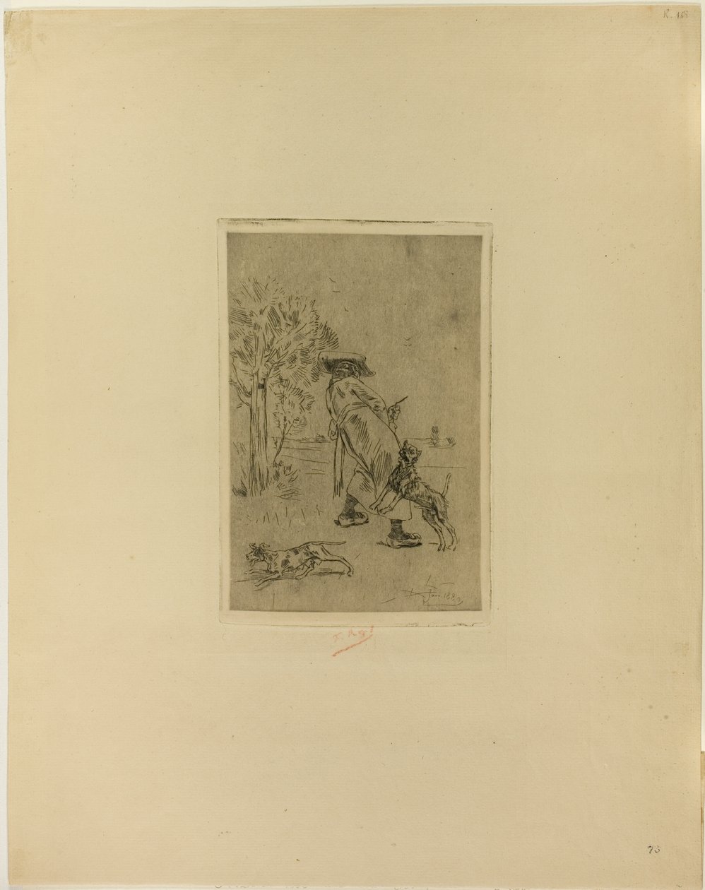 Prendere il tè da Félicien Rops