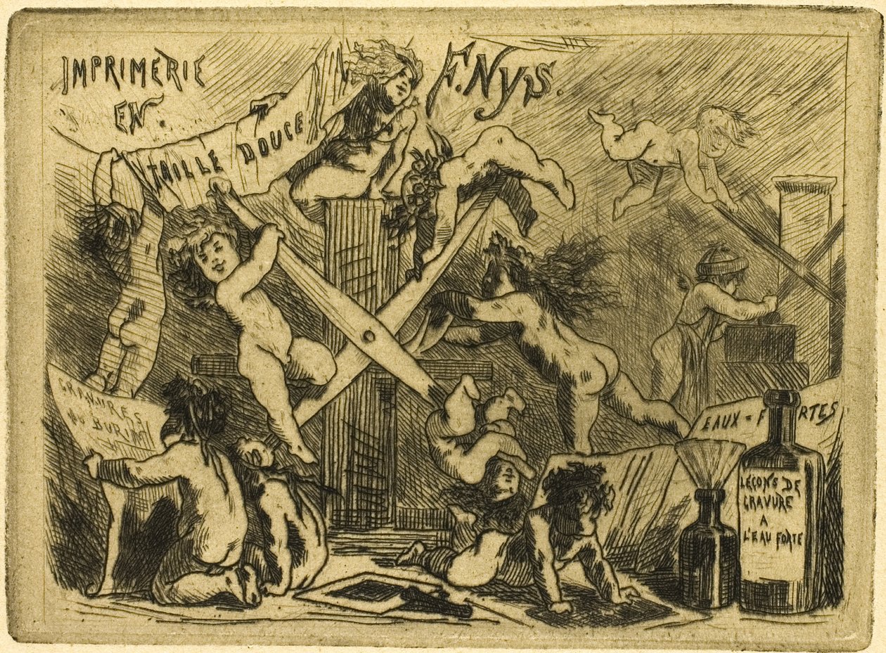La stampa da Félicien Rops