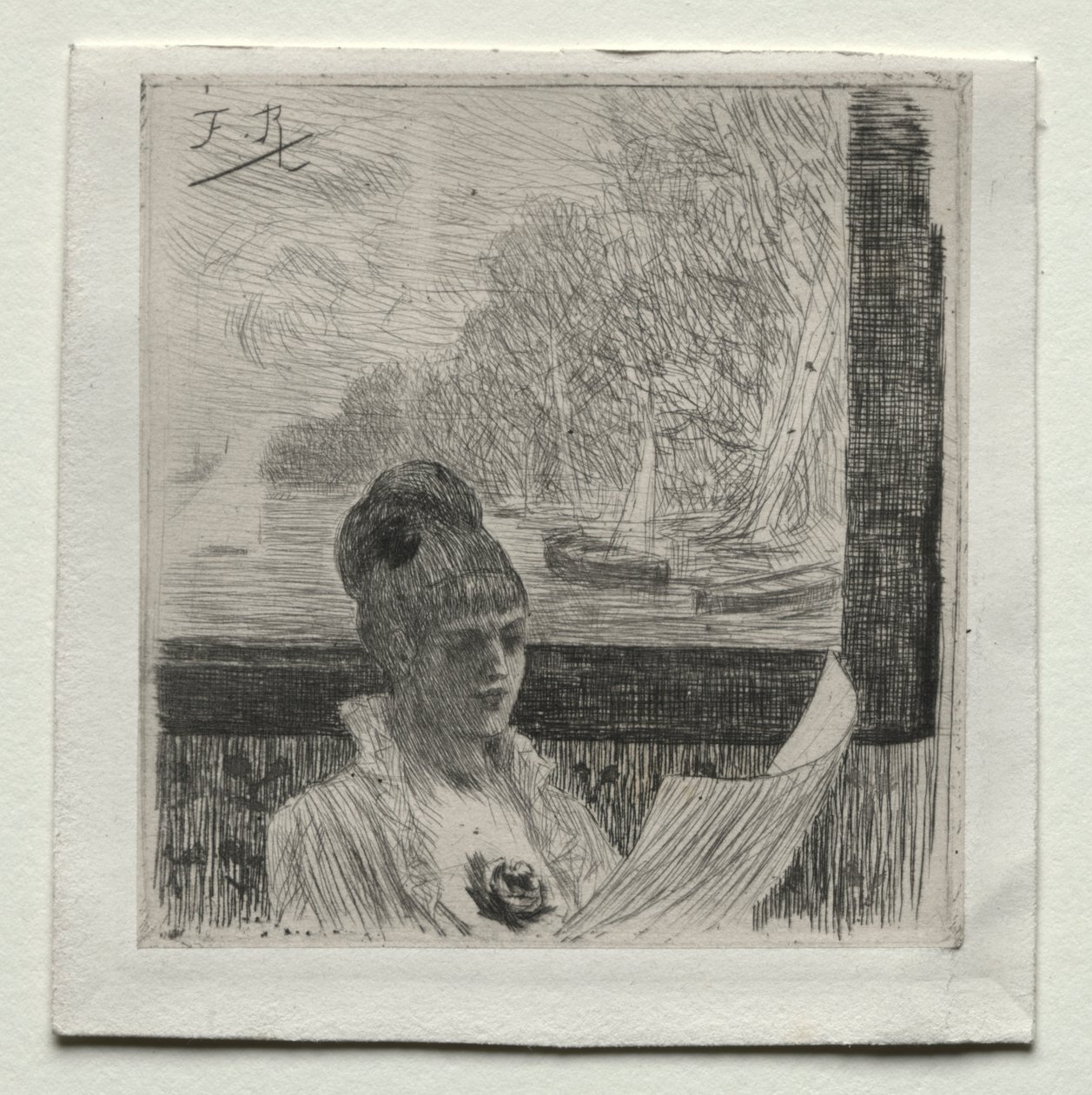 Giovane Donna da Félicien Rops
