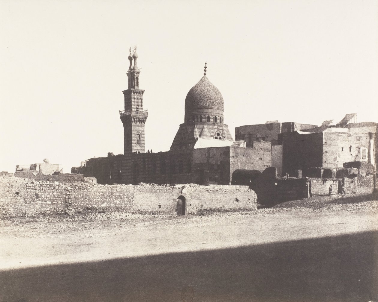 Le Kaire, Moschea Nâcéryeh, 1851-52 da Félix Teynard
