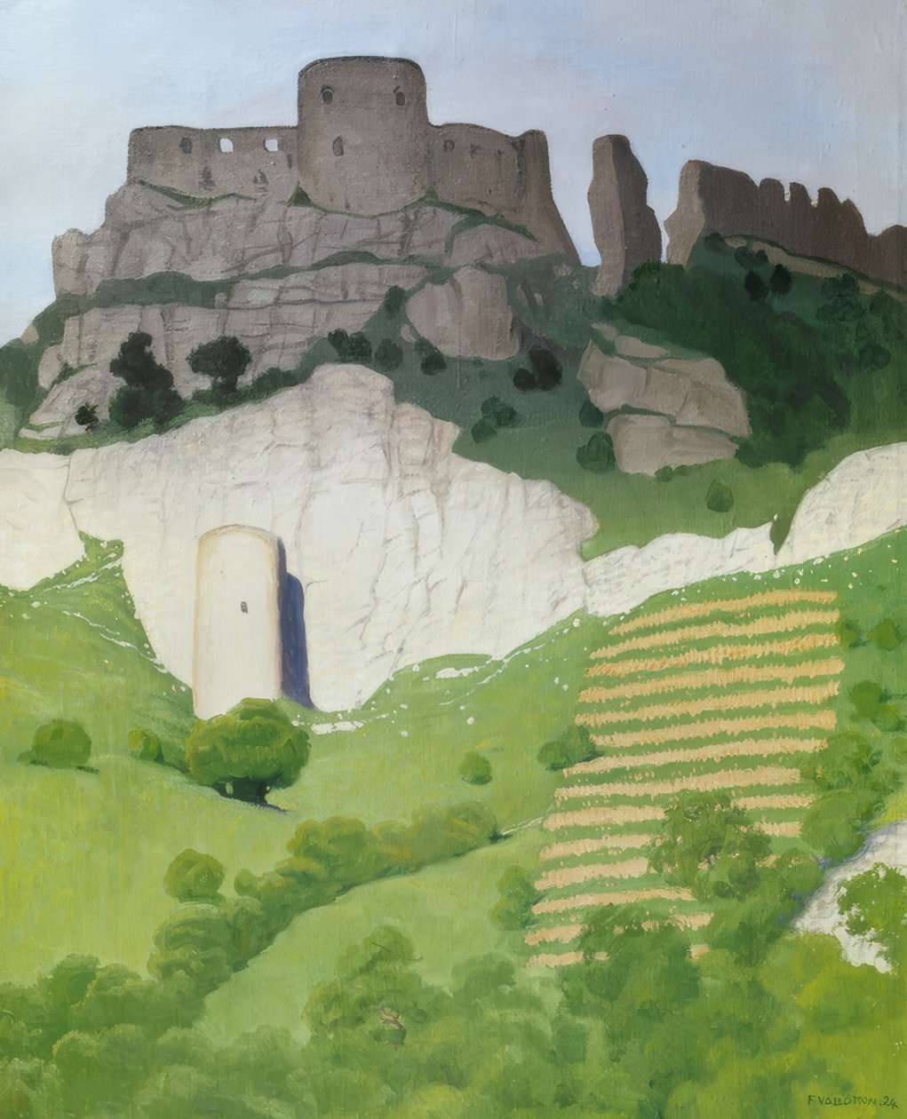 Château Gaillard da Félix Vallotton