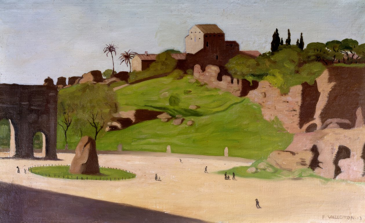 Foro Romano da Félix Vallotton