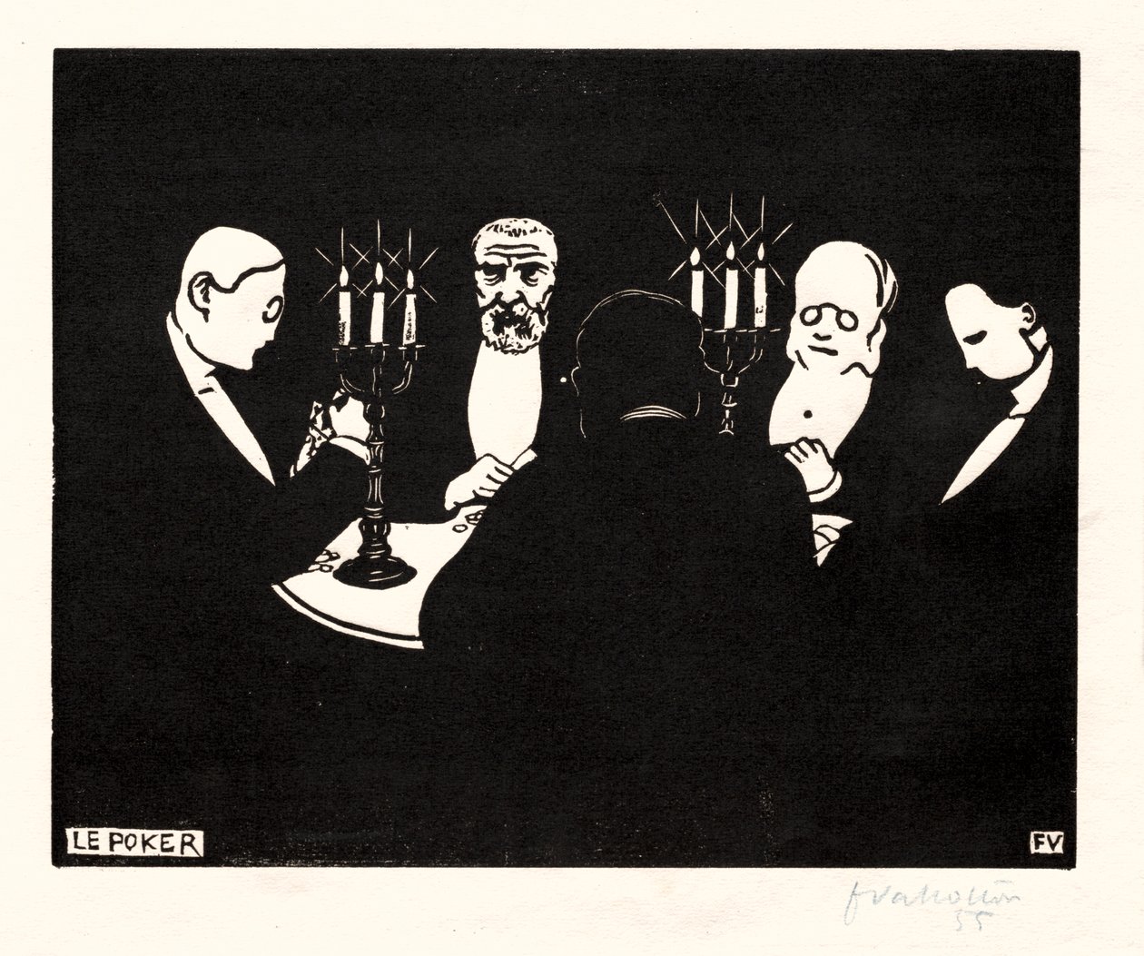 Poker da Félix Vallotton