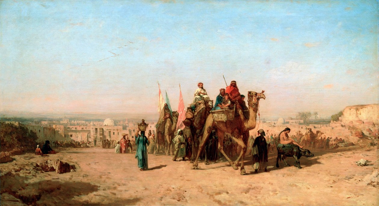 Carovana, 1860 da Félix Ziem
